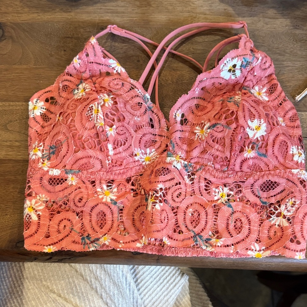 Victoria's Secret Pink Lace Bralette
